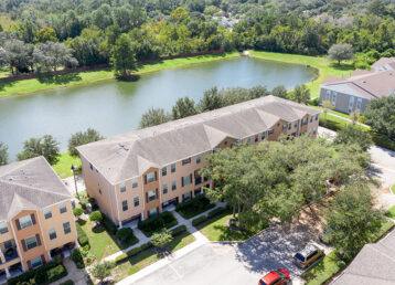 aerial photo of a home in apopka fl
